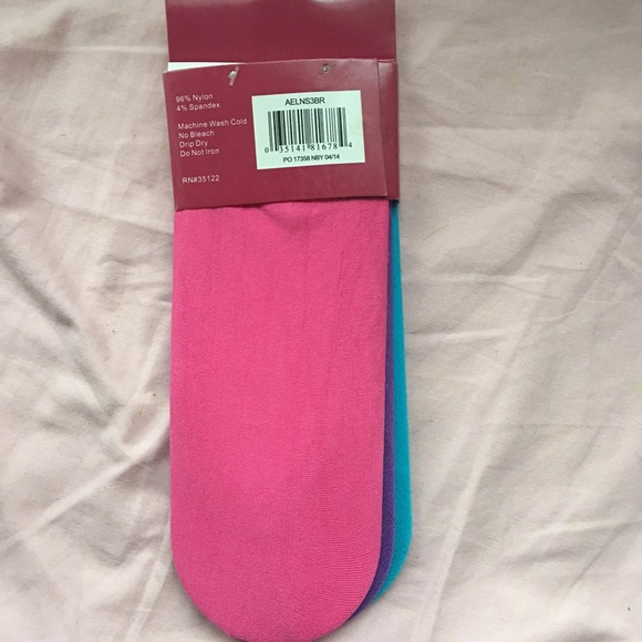 NWT 3 Pack Multicolor Aerosoles Shoe Liners - Picture 2 of 3